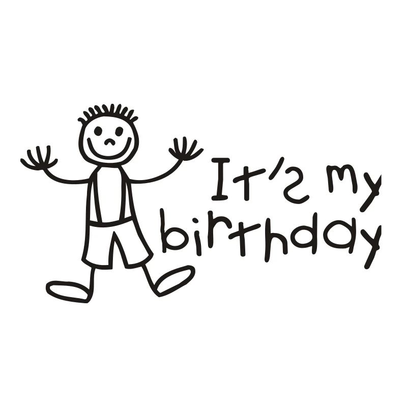 C'est mon anniversaire - Garçon