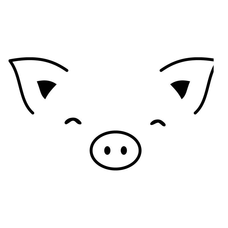 Pig piglet sow