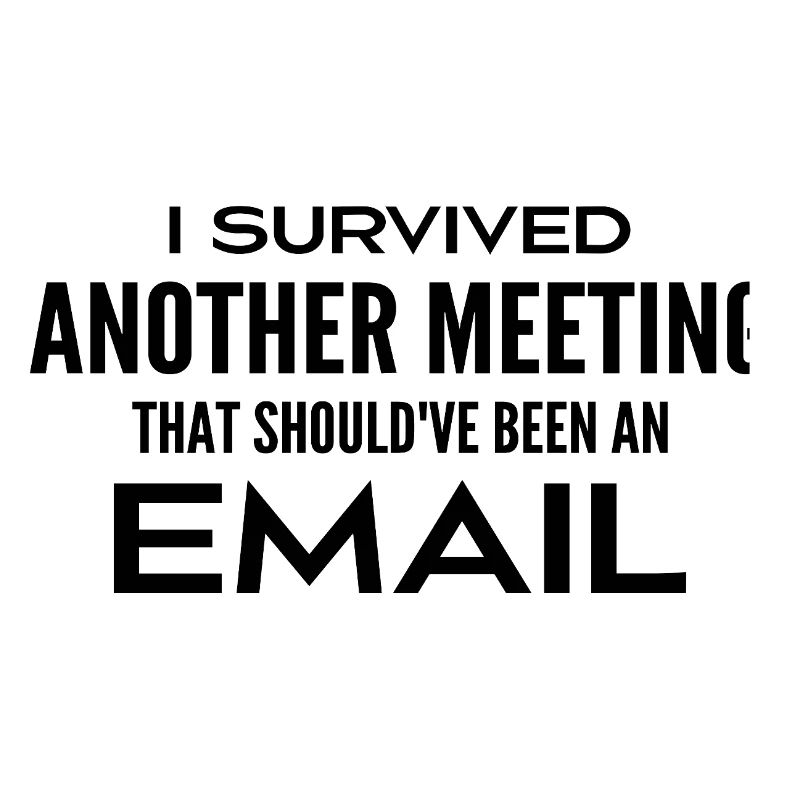 Ich habe ein Treffen überlebt, das eigentlich ein Treffen hätte sein sollen