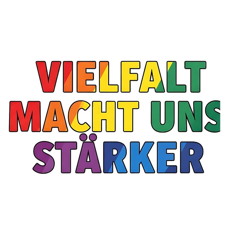 Diversity makes us stronger – Regenbogen Design