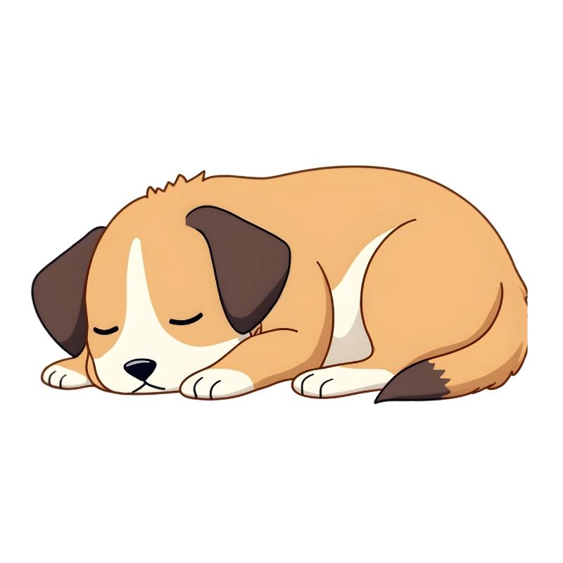 sleeping dog