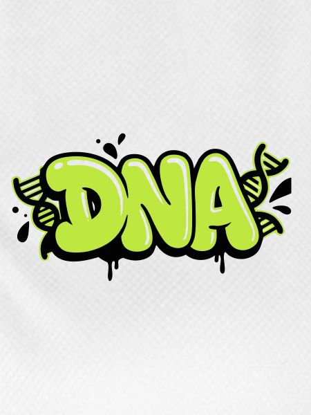 DNA Lettering Graffiti