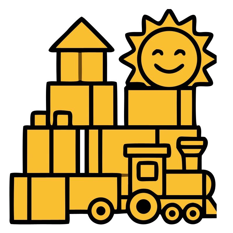 Jouets ferroviaires Blocs de construction