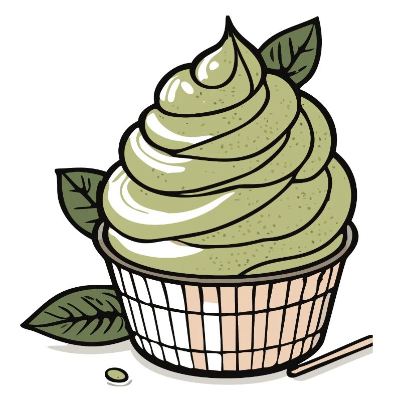 Crème glacée au matcha