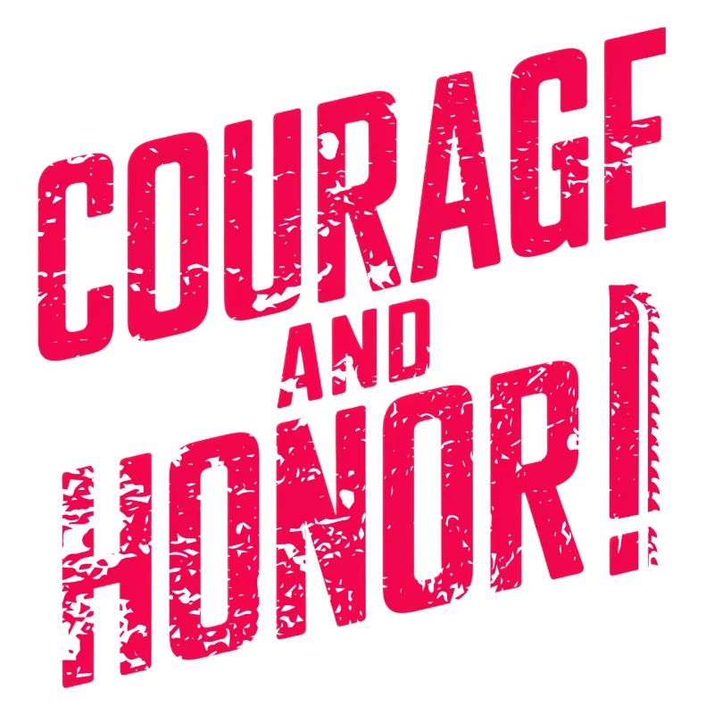 Courage and Honor Epic Marine Code scifi Space.