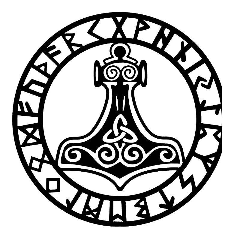 Black Viking Hammer
