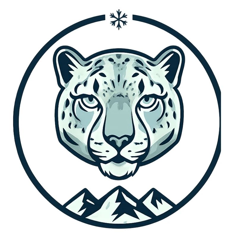 Mountain snow leopard