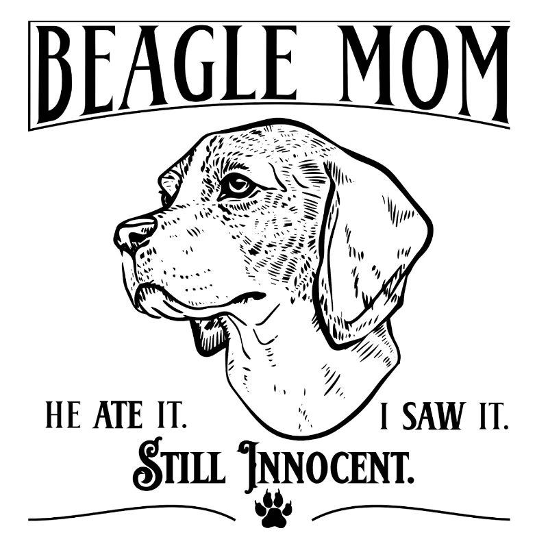 Beagle Mom – He Ate It. Still Innocent.