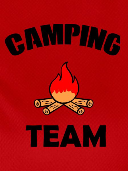 Campfire Silhouette Design