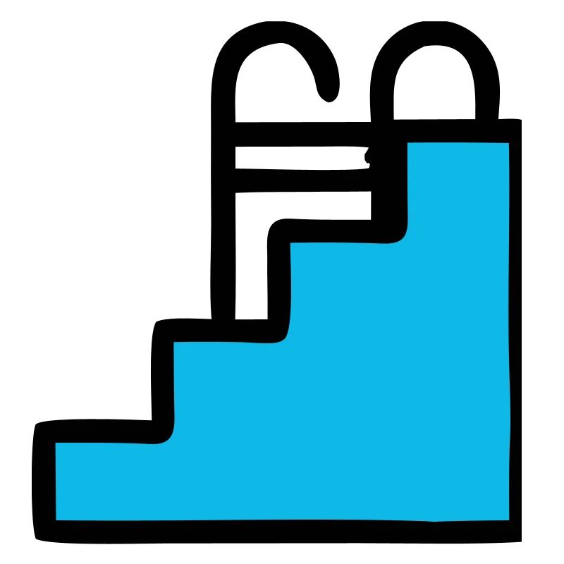  Pool Leiter Schwimmbad Icon