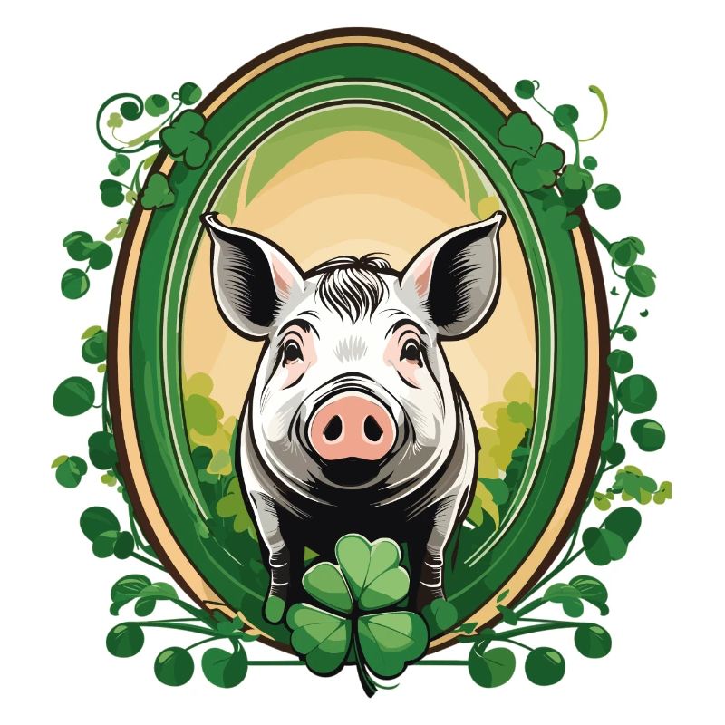 Cochon chanceux