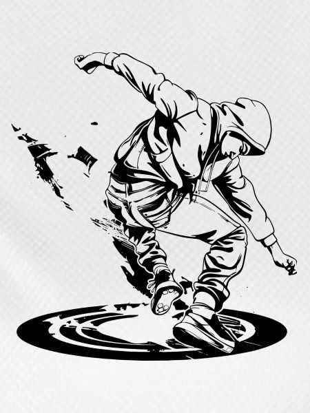 Breakdancer Drawing