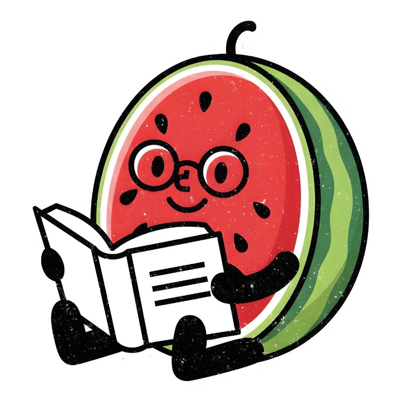 Wassermelone Leseheld
