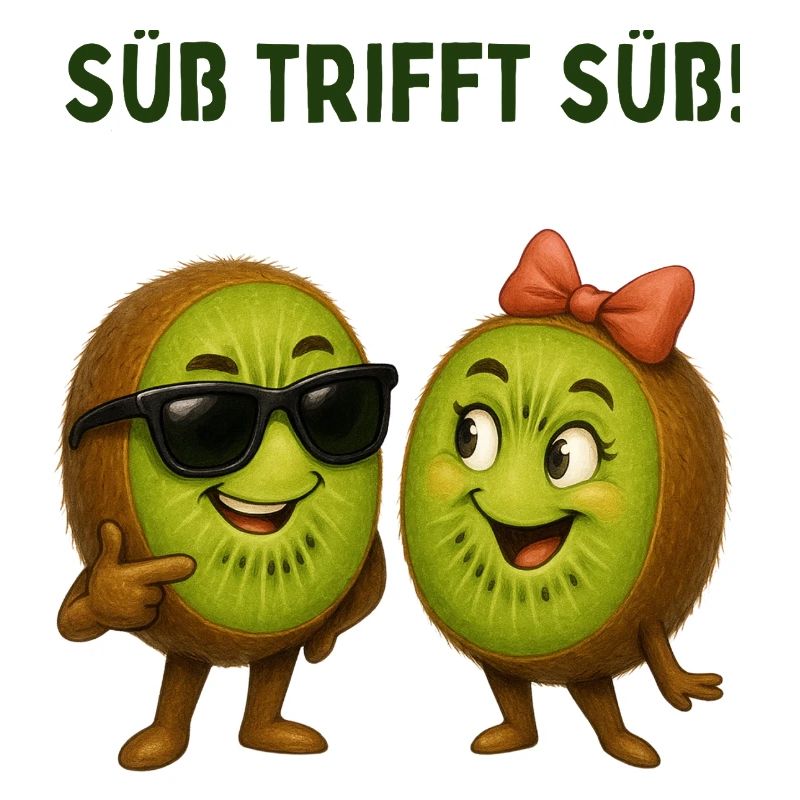 Süß trifft Kiwi-Duo