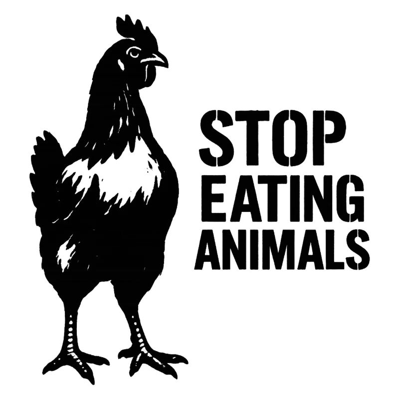 Conscience végane de l’image de Crow