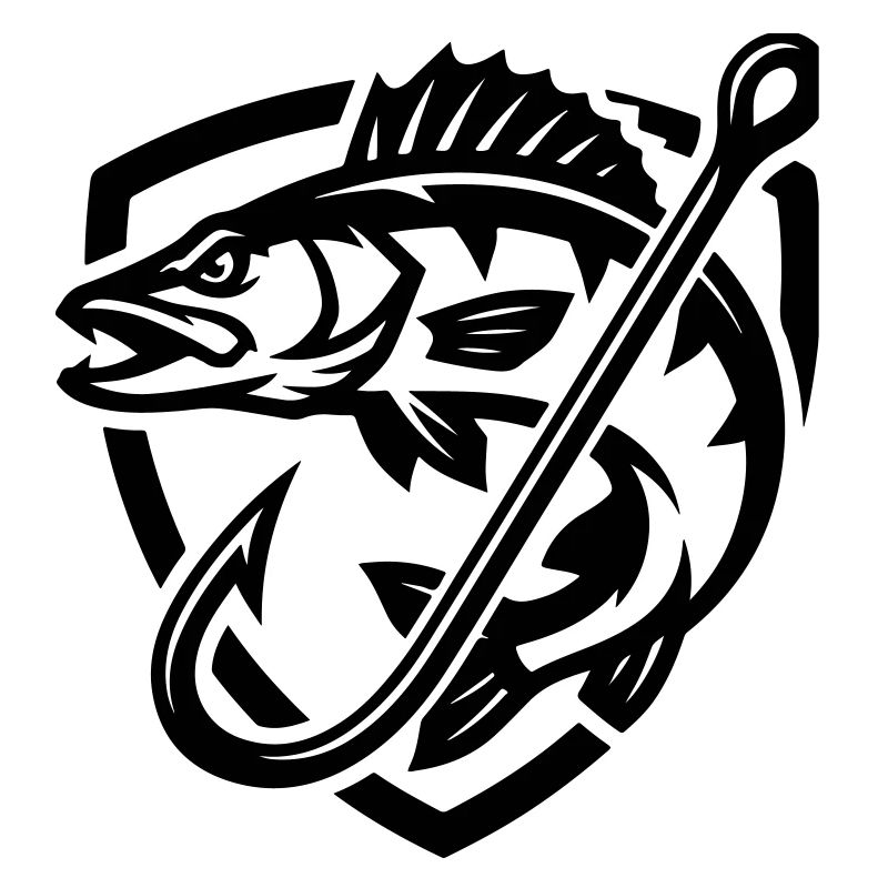 Icône de la pêche au brochet