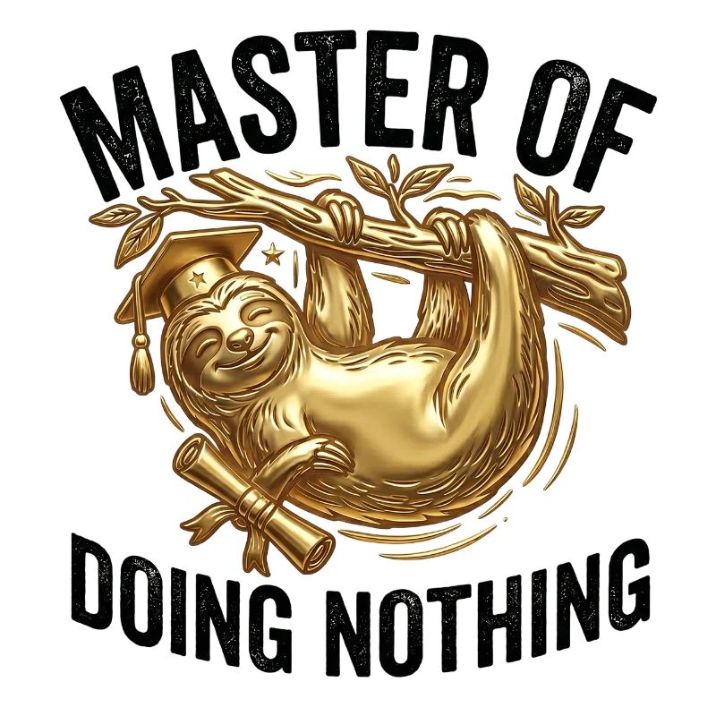 Sloth Master of Doing Nothing