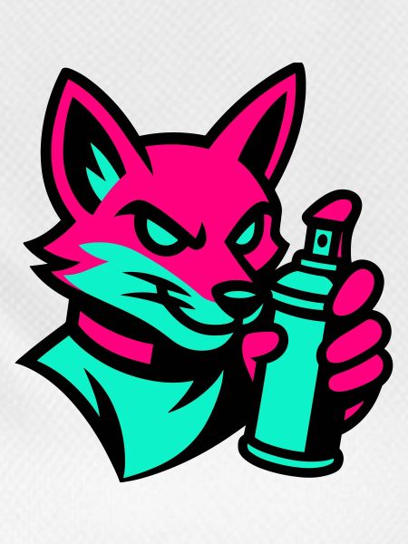 Graffiti Fox