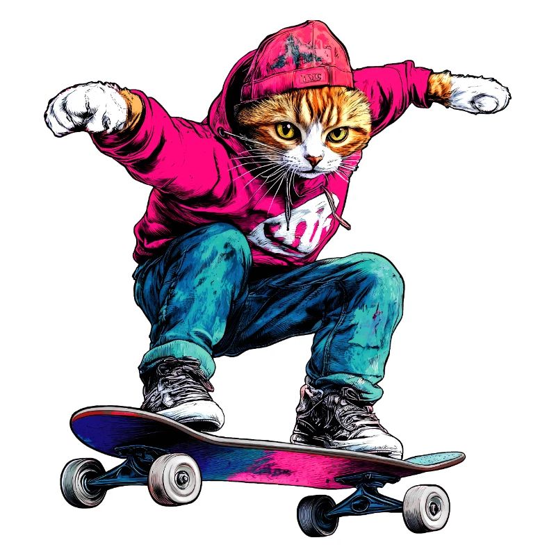 Skateboard pour chat