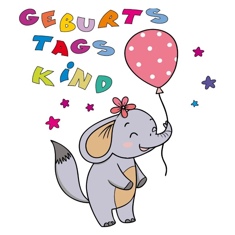 Anniversaire Garçon Éléphant