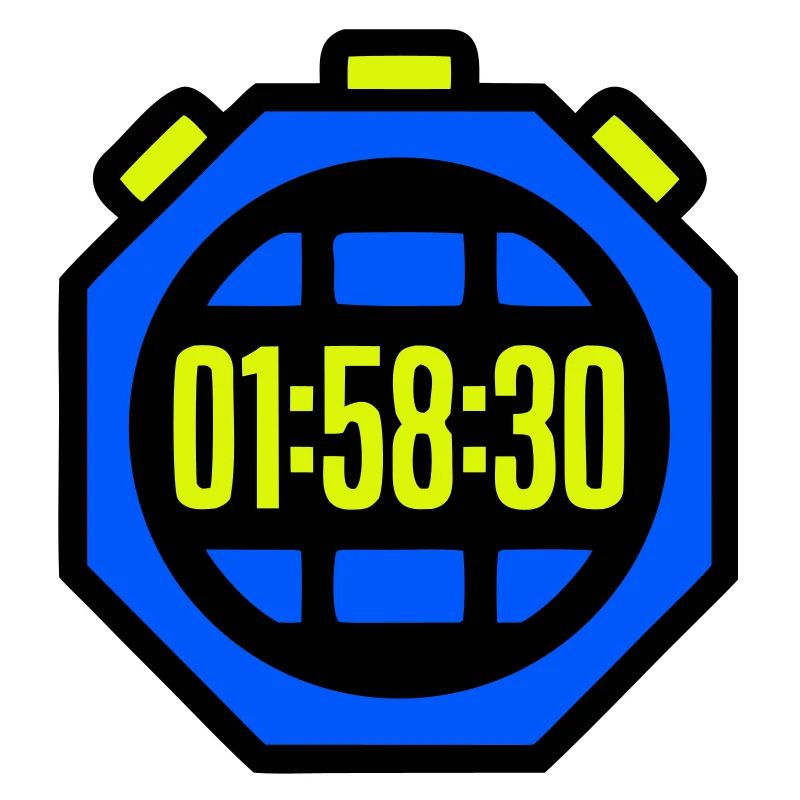 Chronomètre Meilleur Temps Semi-marathon