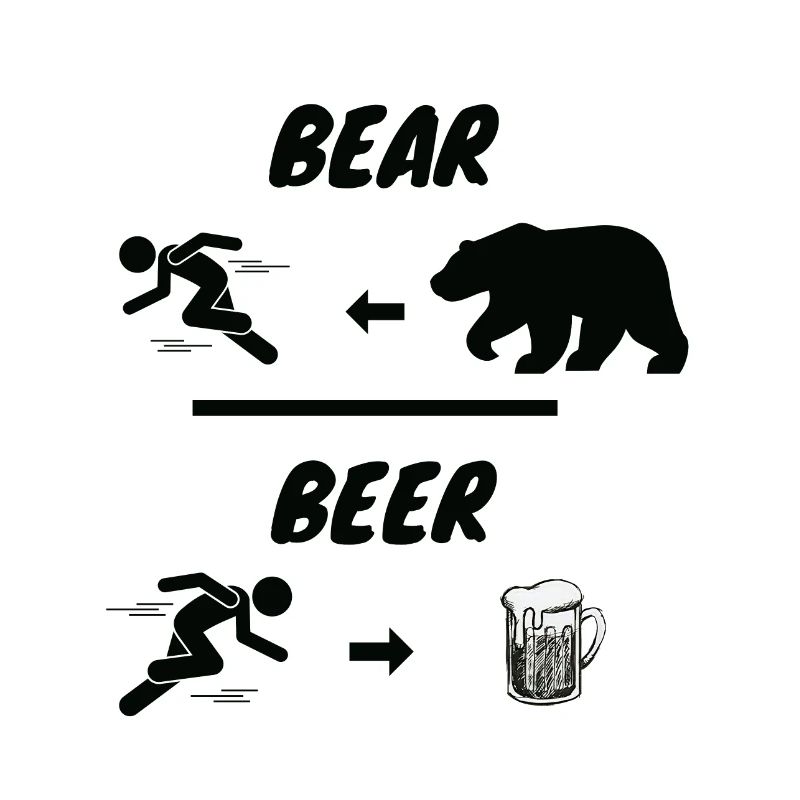 Course face à l’ours puis bière