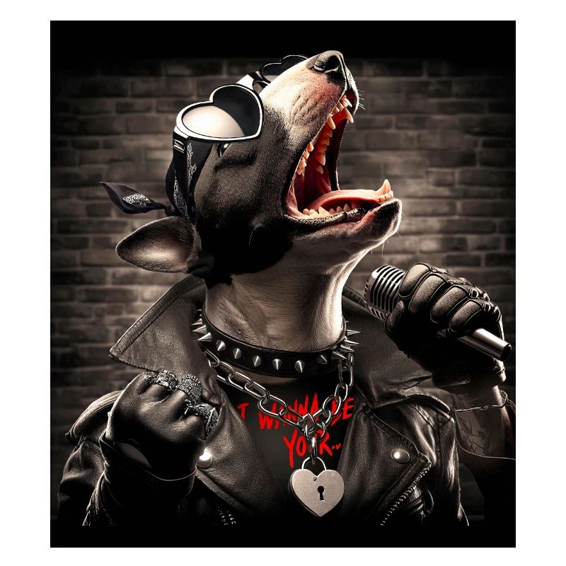 Singender Hund