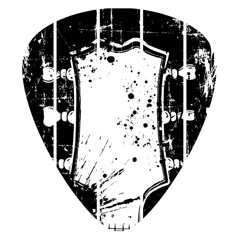 Guitar retro pick