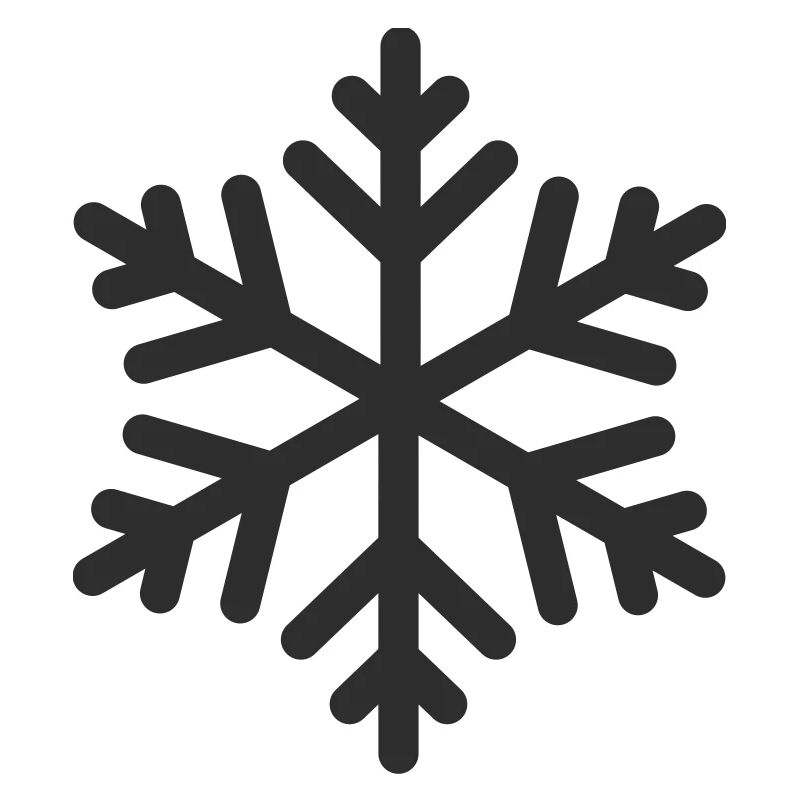 Fiocco di neve geometrico