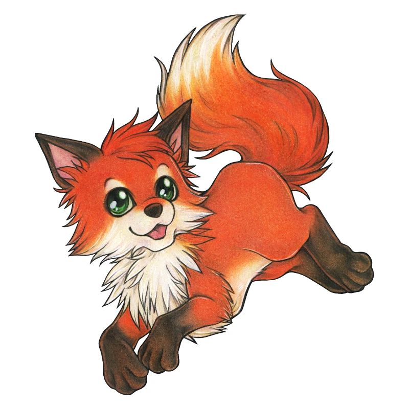 Cute Fox Child Gift Idea for Fox Fan