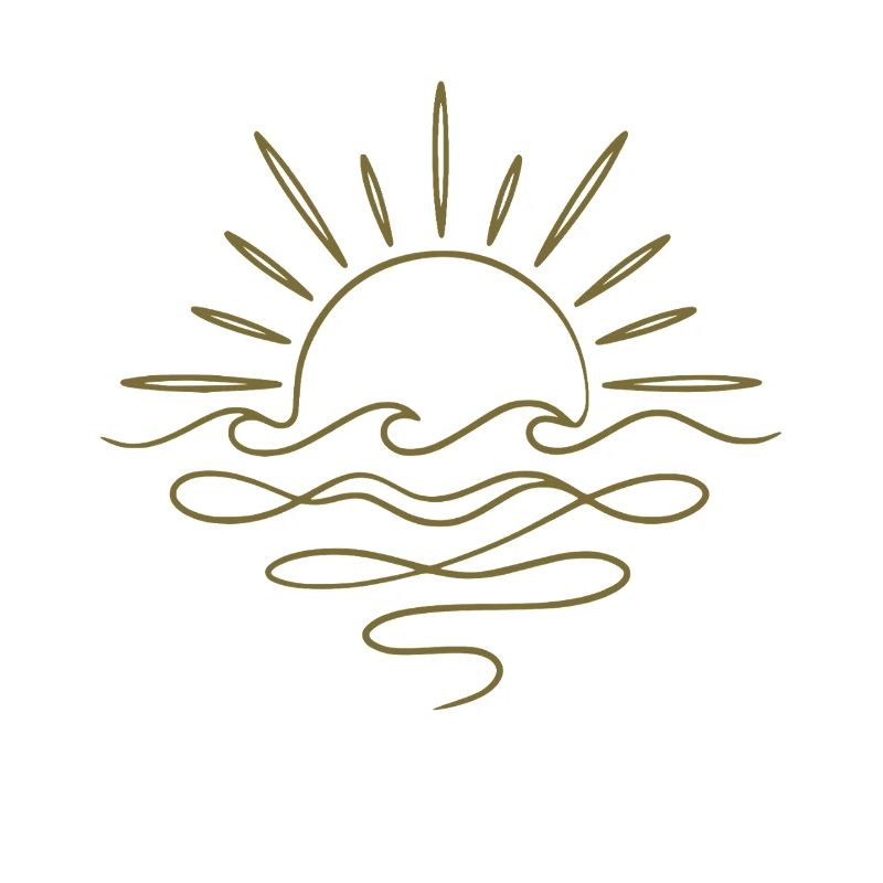 Boho Sonne und Meer