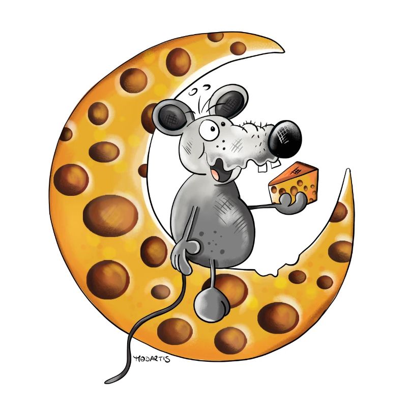 La souris Amour fromage