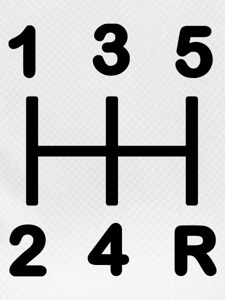 Five-speed gearbox