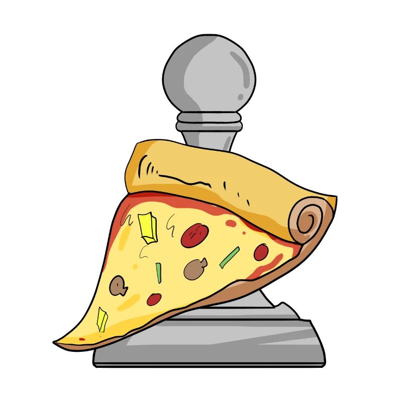 Schach und Pizza