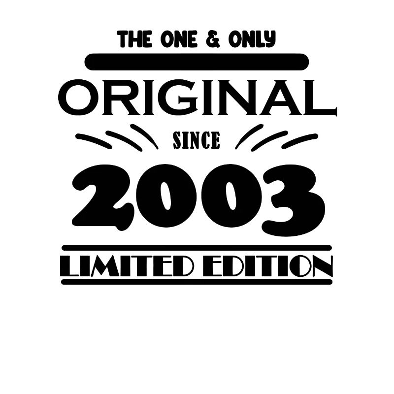 2003 - Année de construction 2003 - Né en 2003