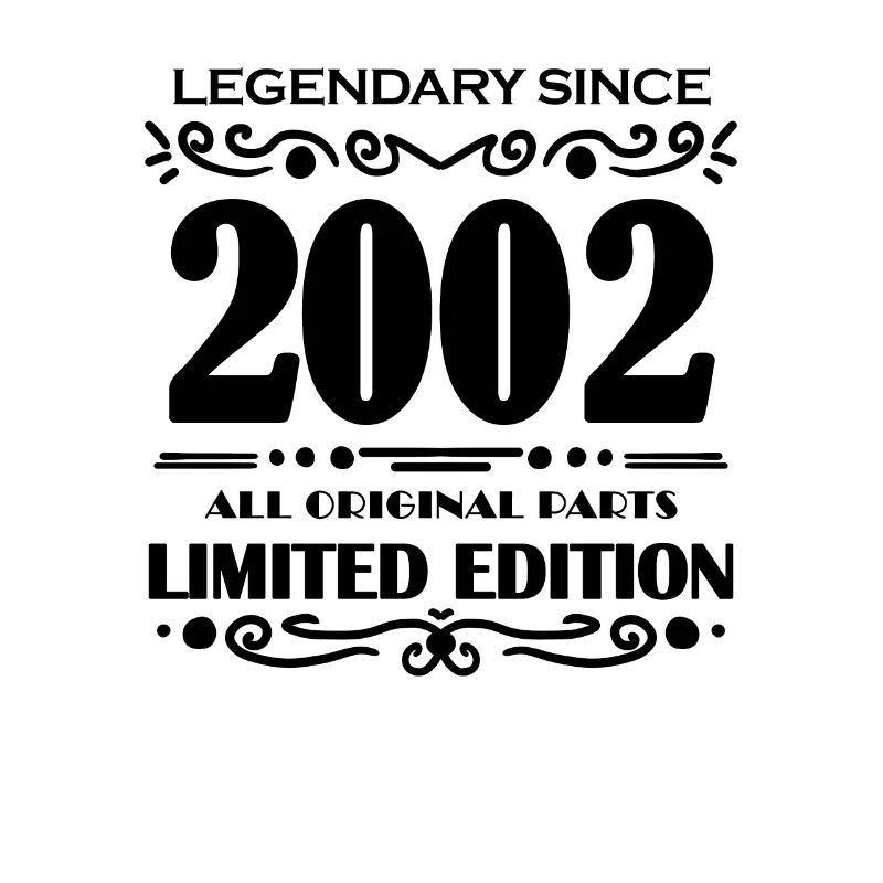 2002 - Né 2002 - Année de construction 2002