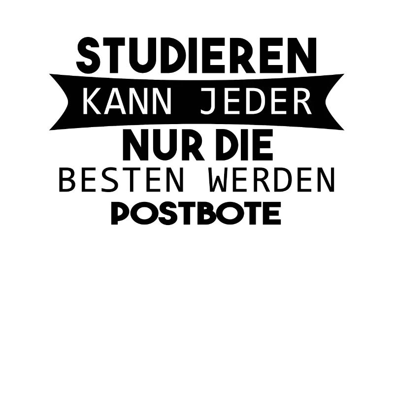 Postbote lustiger Spruch