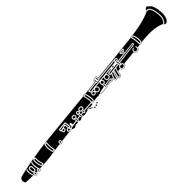 Clarinet Wind Instrument Transparent