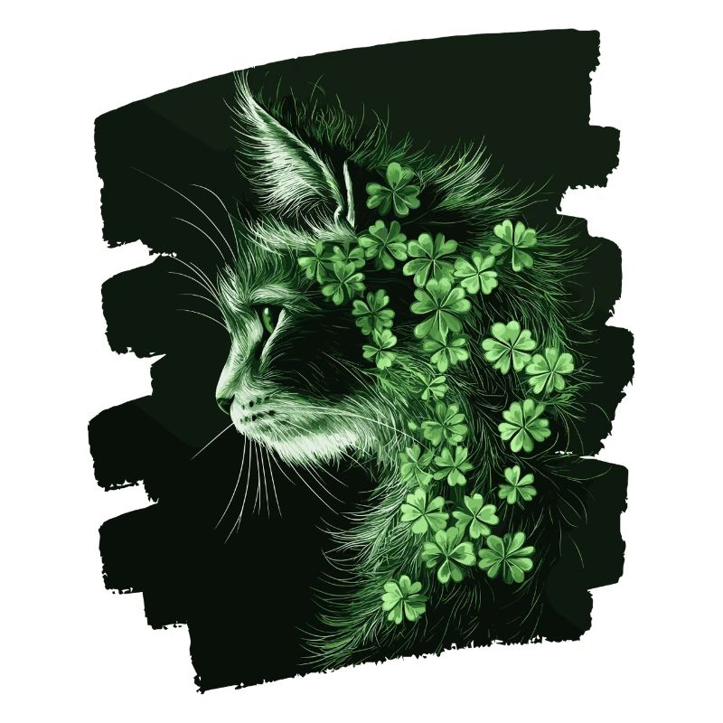 St Patrick's Day Cat
