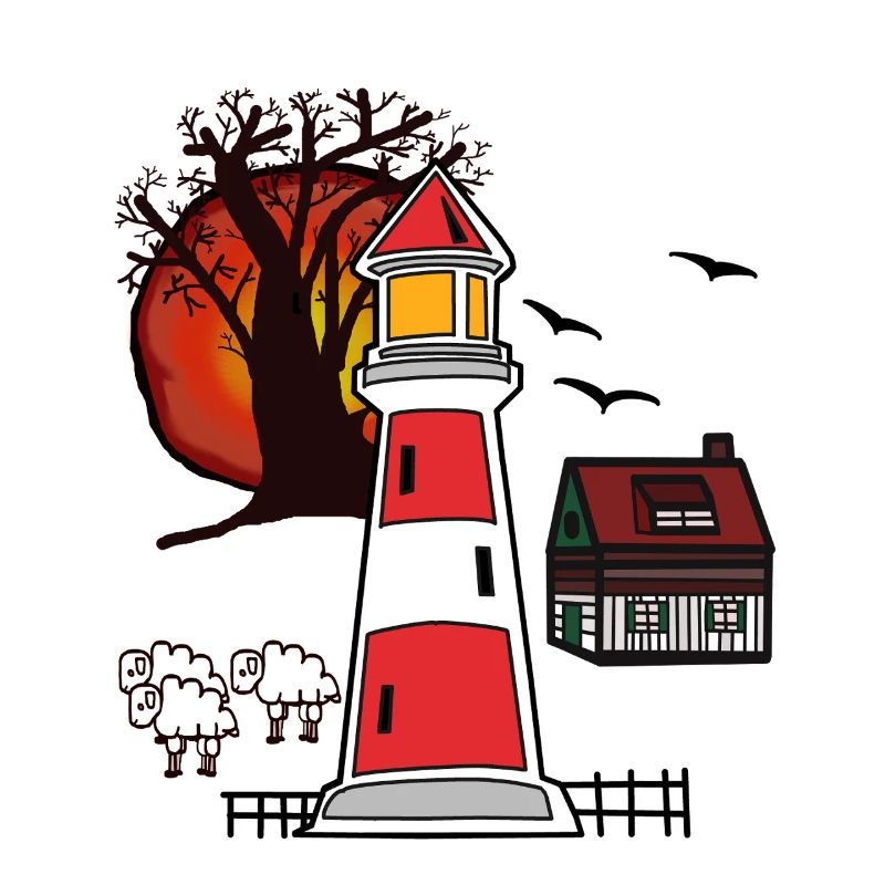 Leuchtturm Nordsee Ostsee Küste maritim
