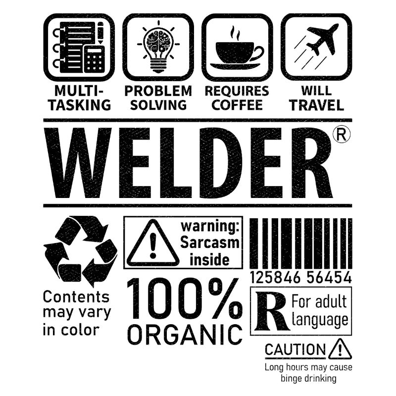 Welder multi tasking problem solving requires