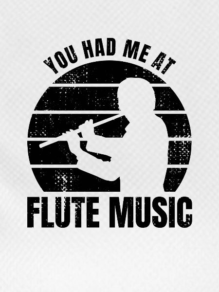 Funny Flute Player Saying