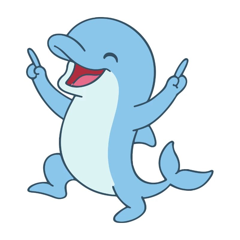 Bébé dauphin heureux - Dolphin Splash Joy