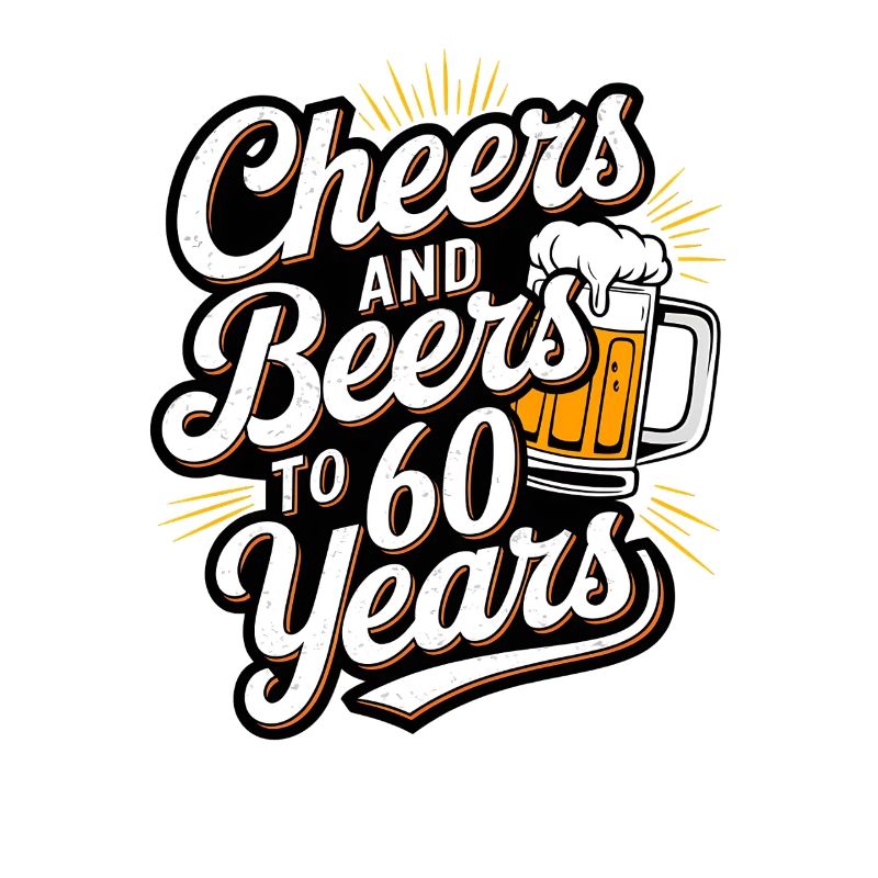 Salutations et bières à 60 ans