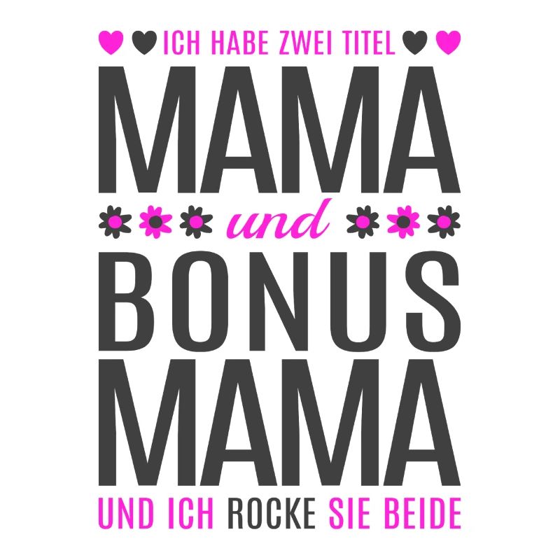Mama Bonus Mama Stiefmutter Muttertag Geschenk