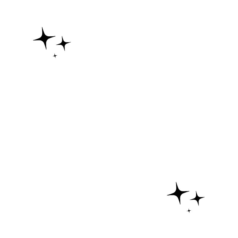 Star Pattern Sign Sparkle