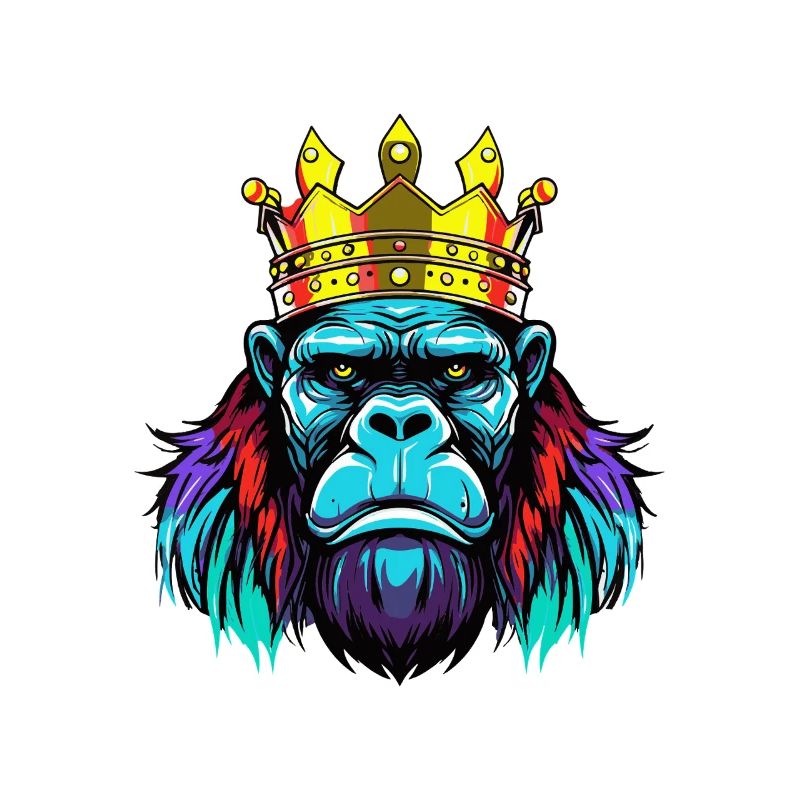 Gorilla Neon Crown