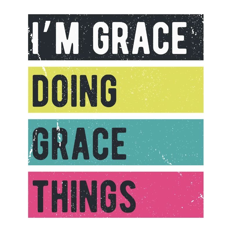 Ich bin Grace und mache Grace Things Retro Colors