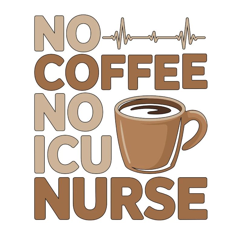 Infirmière en soins intensifs sans café, pas de réponse rapide Amoureuse du café