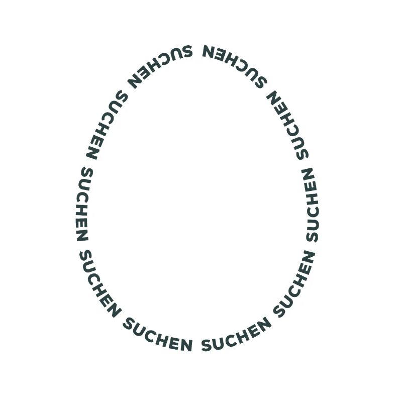 Happy Easter - Easter Egg Search - Typography